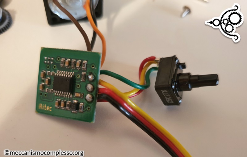Arduino - Servo motore - controllore con potenziometro